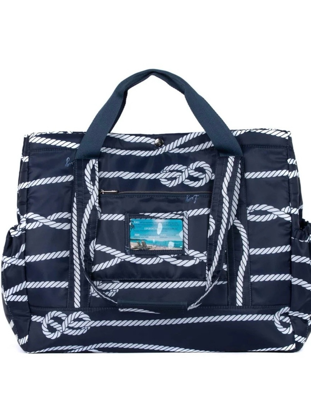 lug Nautical Navy tote - Picture 4 of 5